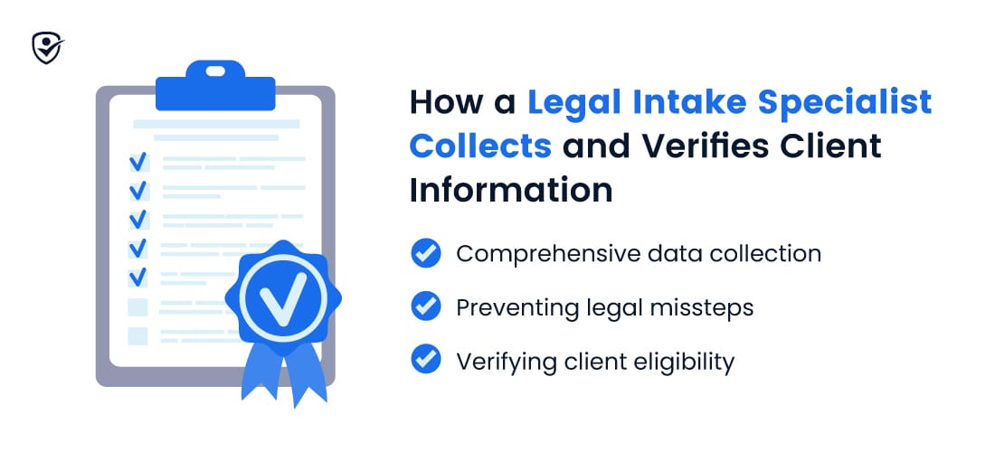 what does an intake specialist do at a law firm